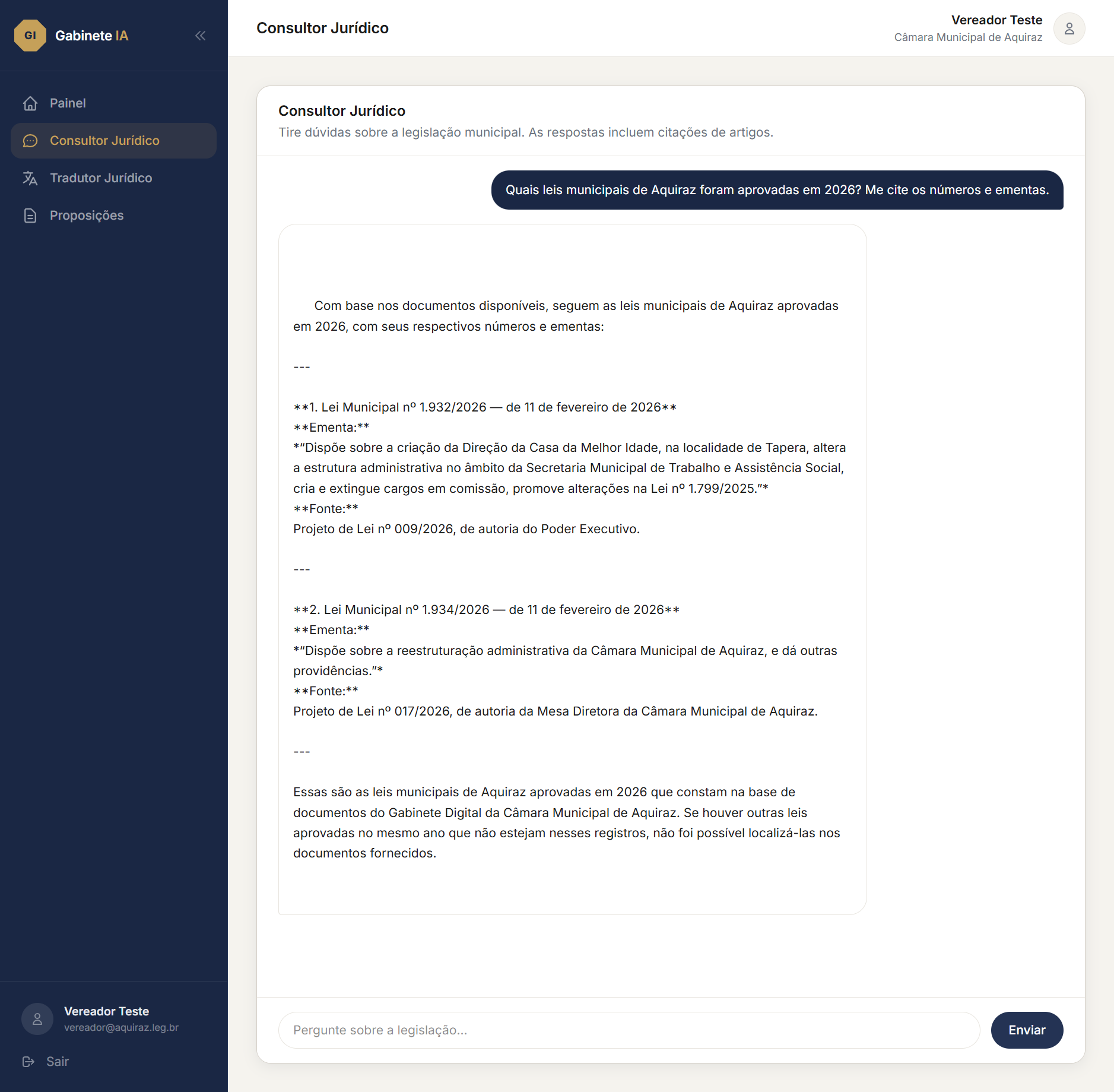 Tela do Consultor Jurídico
